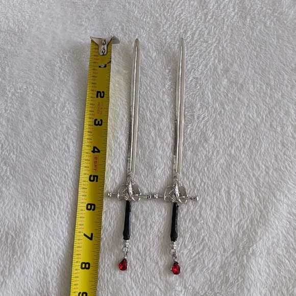 Sword Hairpins Set - Picture 5 of 13